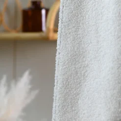 Rideau à oeillets effet bouclette