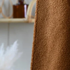 Rideau à oeillets effet bouclette