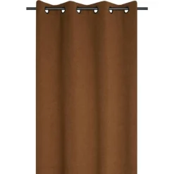 Rideau à oeillets effet bouclette
