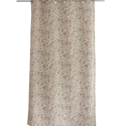 Rideau à oeillets en coton recyclé Chambray