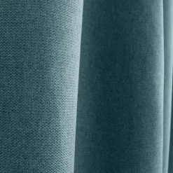 Rideau à oeillets en velours chenillé