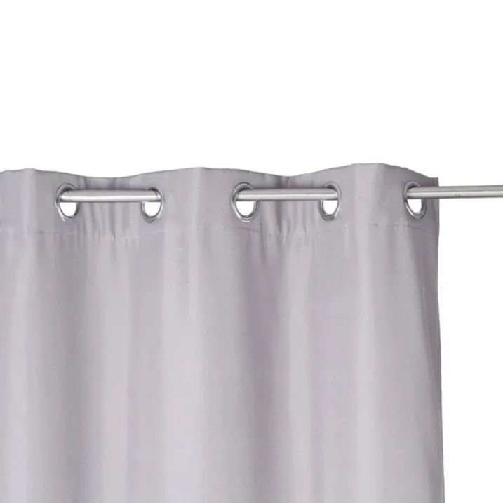 Rideau à oeillets isolant thermique avec doublure polaire