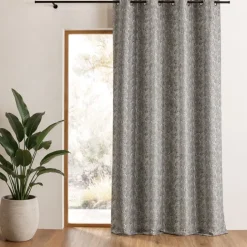 Rideau épais en jacquard à effet serpent