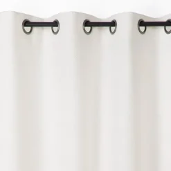Rideau phonique coton et chanvre tressage naturel