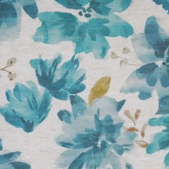 Rideau tamisant aquarelle fleurs