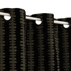 Rideau tamisant chenille à oeillets
