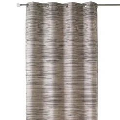 Rideau tamisant en jacquard à motifs graphiques