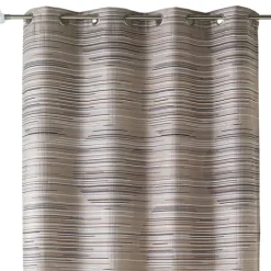Rideau tamisant en jacquard à motifs graphiques