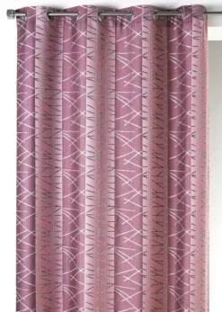 Rideau tamisant en jacquard à rayures verticales design