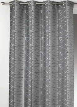 Rideau tamisant en jacquard à rayures verticales design