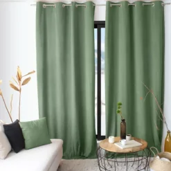 Rideau tamisant en velours