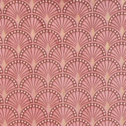 Rideau tamisant en velours print or