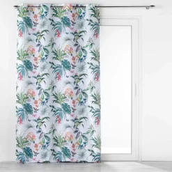 Rideau tamisant esprit exotique