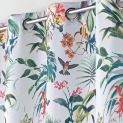 Rideau tamisant esprit exotique