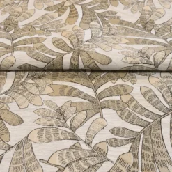 Rideau tamisant jacquard à motifs végétaux