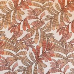 Rideau tamisant jacquard à motifs végétaux