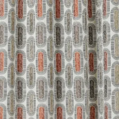 Rideau tamisant motifs rétro