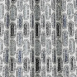 Rideau tamisant motifs rétro