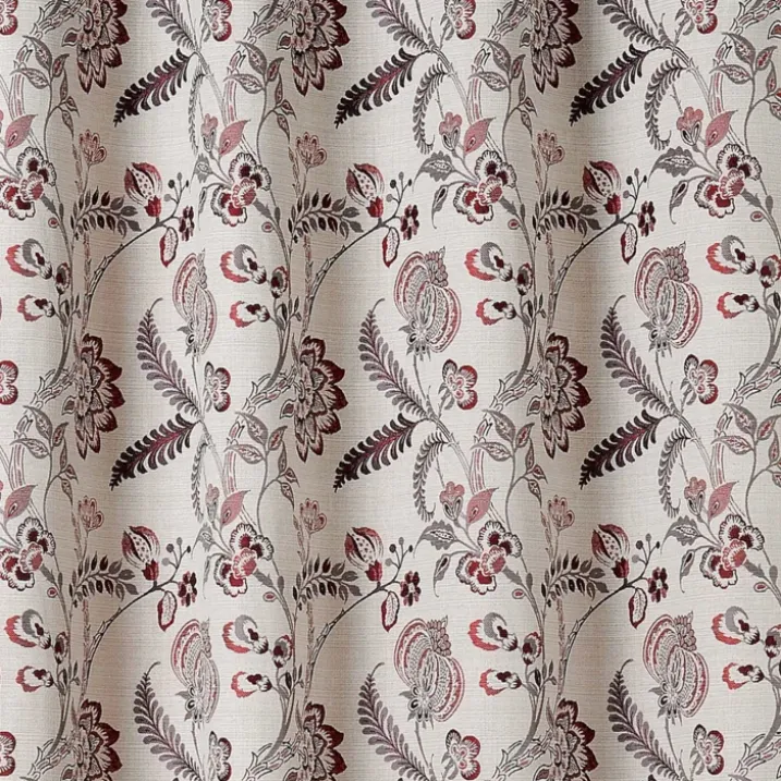 Rideau tamisant vintage floral