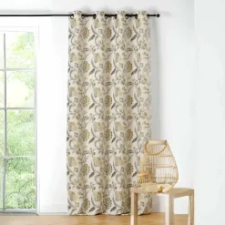 Rideau tamisant vintage floral