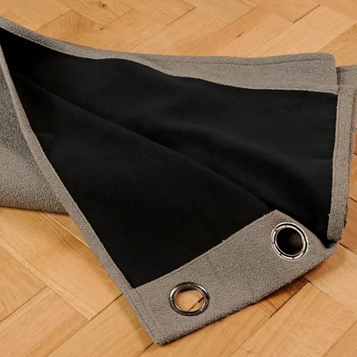 Rideau thermique au style bouclette