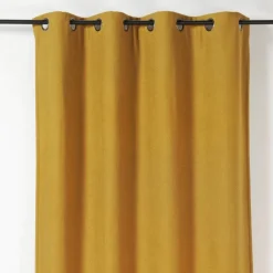 Rideau thermique au style bouclette