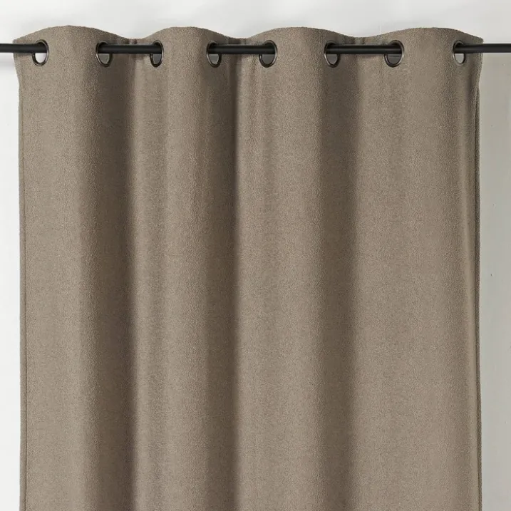 Rideau thermique au style bouclette