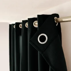 Rideau thermique en microfibre doublée