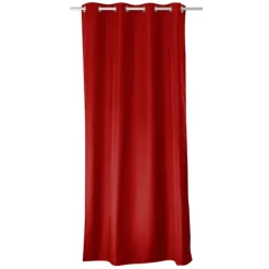 Rideau thermique en microfibre doublée