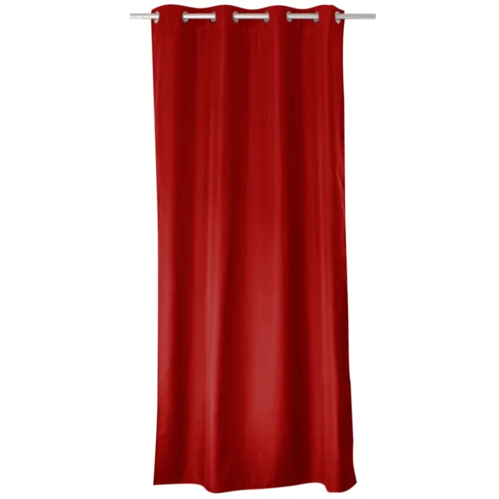 Rideau thermique en microfibre doublée