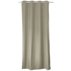 Rideau thermique en microfibre doublée