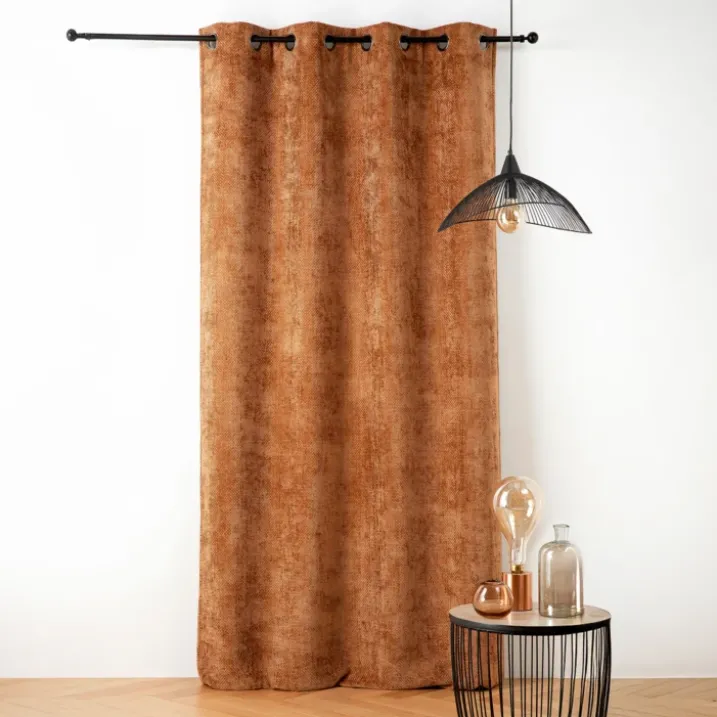 Rideau thermique et phonique velours chenille