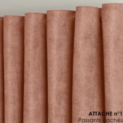 Rideau été thermique et occultant accroche 3-en-1 LUZ