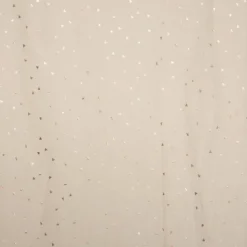 Rideau Voilage gaze de coton motifs brillants