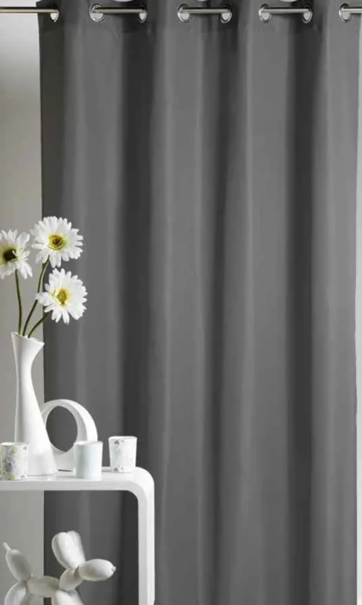 Rideau voilage Microfibre Uni