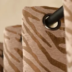 Rideau zèbre tissu chenille