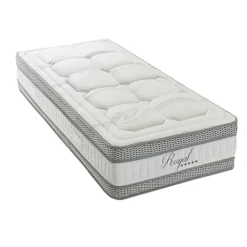 ROYAL 5* - Matelas mémoire de forme + sommier bois mi-ferme