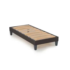 ROYAL 5* - Matelas mémoire de forme + sommier bois mi-ferme