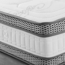 ROYAL 5* - Matelas mémoire de forme + sommier bois mi-ferme