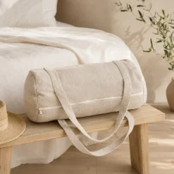 Sac bowling coton épais et fermeture zippée