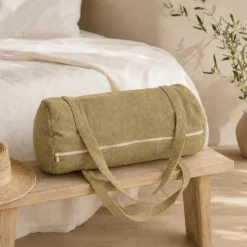 Sac bowling coton épais et fermeture zippée