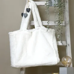 Sac cabas effet fourrure ultra doux