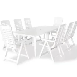 Salon de jardin en plastique