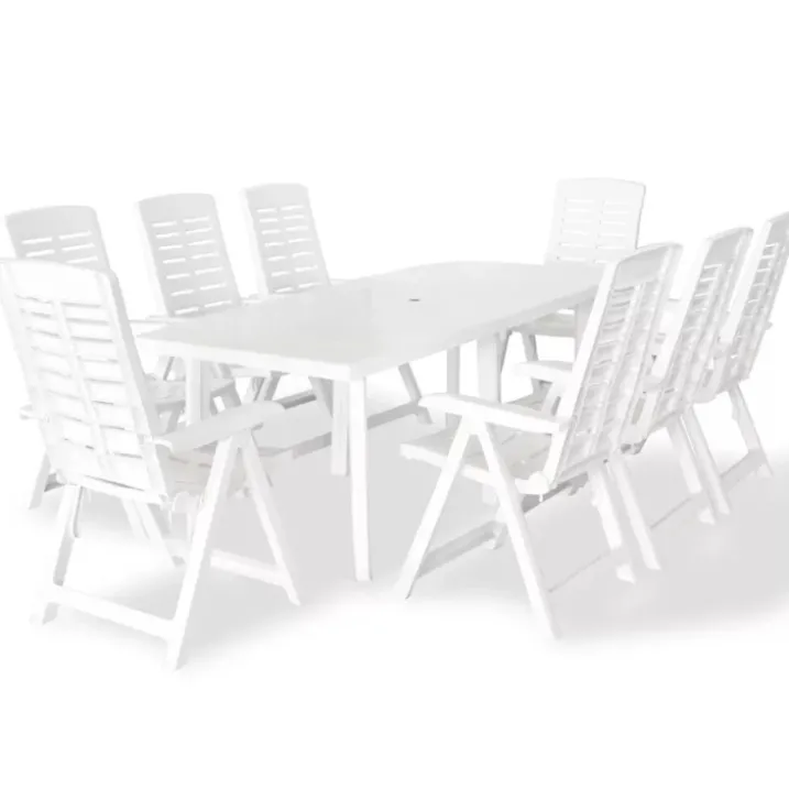Salon de jardin en plastique