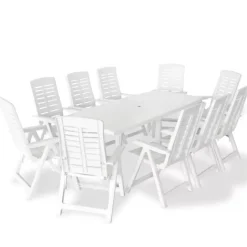 Salon de jardin en plastique