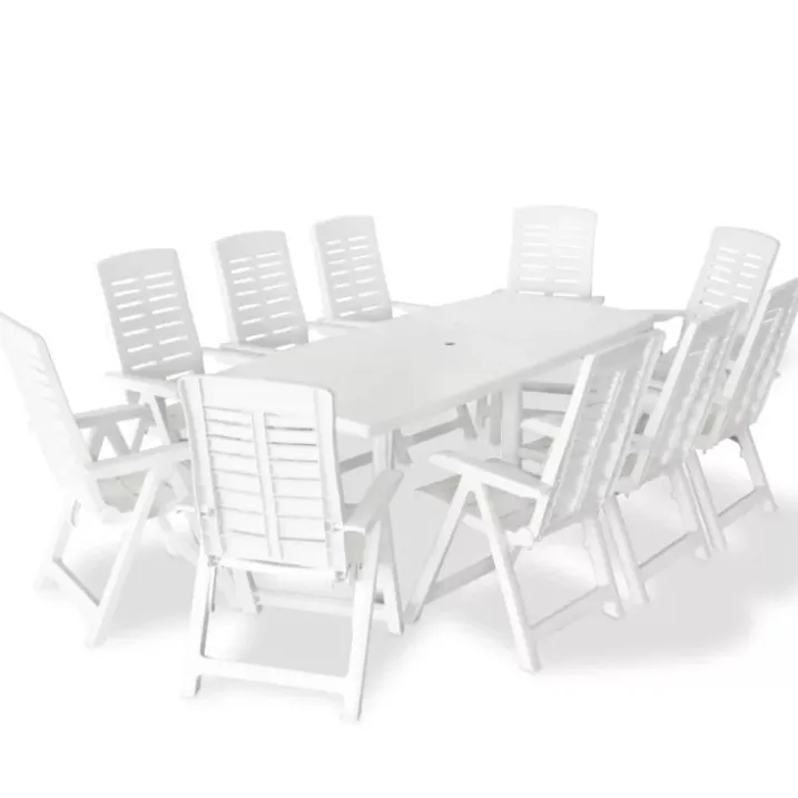 Salon de jardin en plastique
