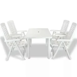 Salon de jardin en plastique