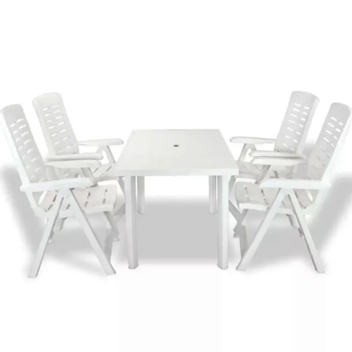 Salon de jardin en plastique