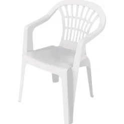 Salon de jardin en résine – Table ovale et 4 fauteuils