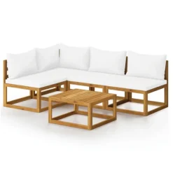 Salon de jardin extérieur 5 pièces